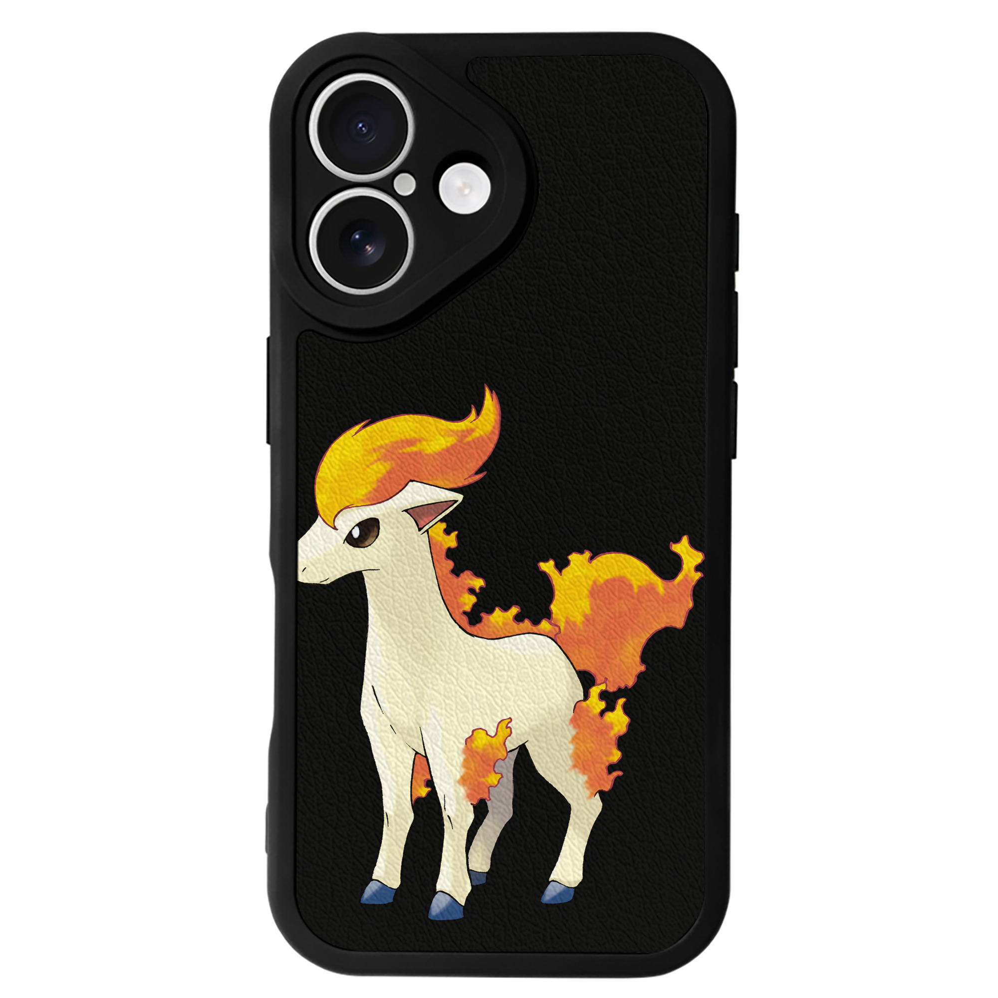 （画像用） ポケットモンスター Pokémon 【iPhone 16シリーズ対応】シリコンスマホケース（レザー調） 材質：シリコン